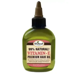 Олія для волосся Difeel 99% Natural Premium з вітаміном E, 75 мл