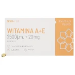 Витамин A+E 2500 МЕ + 20 мг SEMA Lab Vitamina A+E, 30 микрокапсул: цены и характеристики
