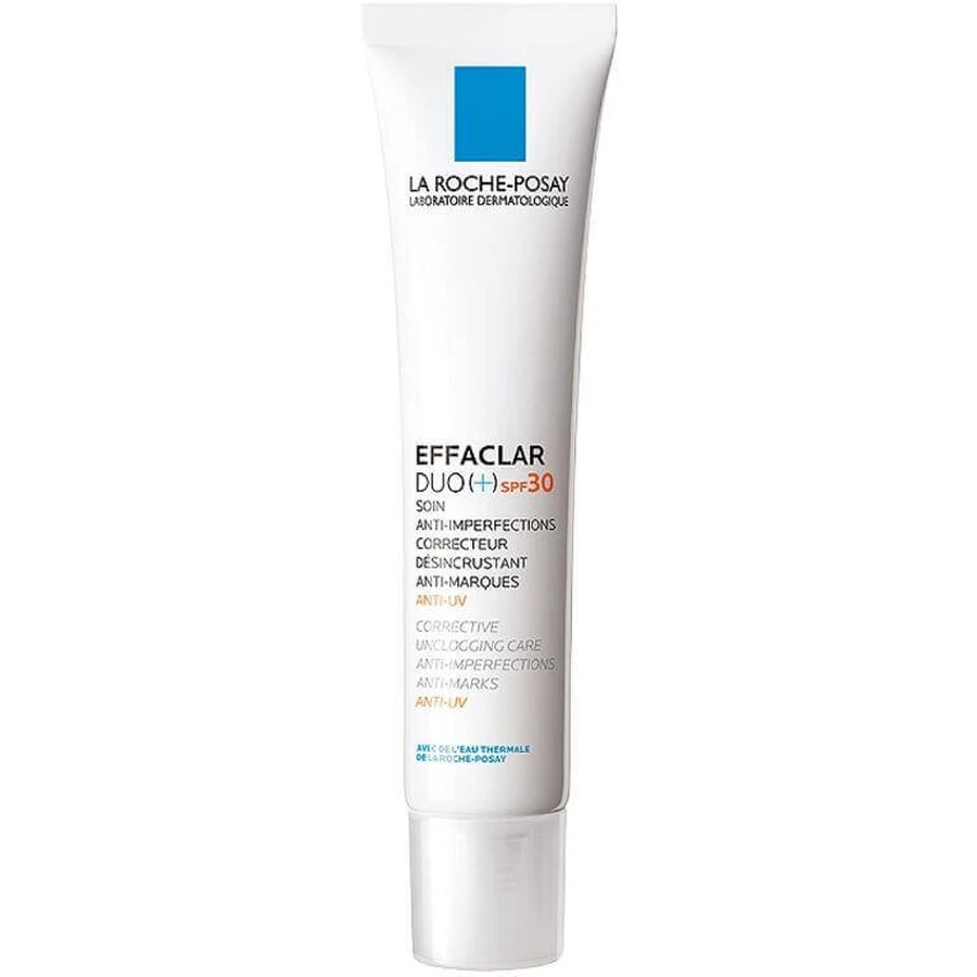 La Roche-Posay EFFACLAR DUO+ SPF30 Коригувальний крем проти ультрафіолету 40 мл: ціни та характеристики