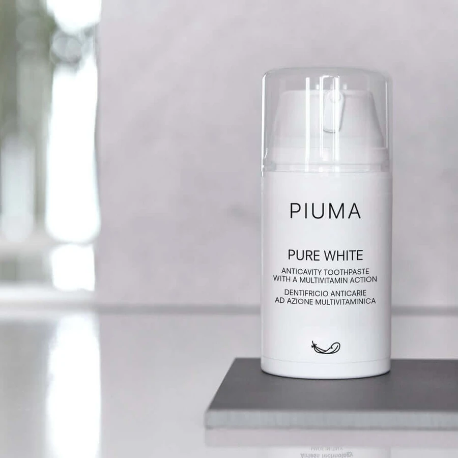 Зубна паста Piuma Pure White, 75 мл: ціни та характеристики