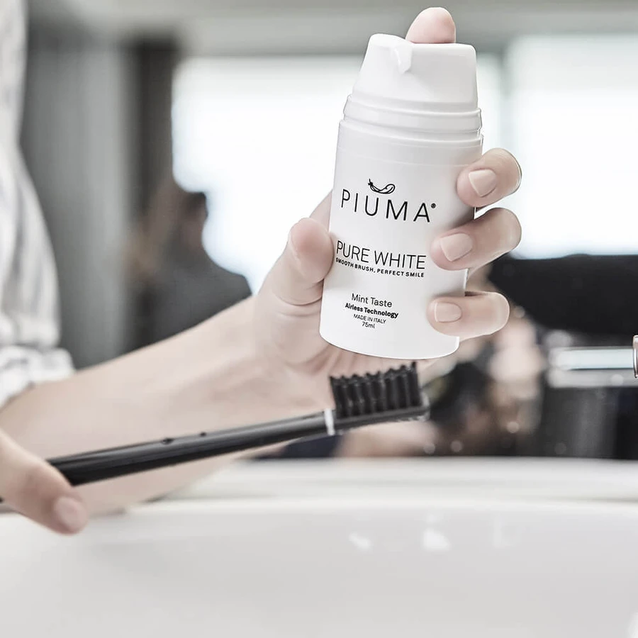 Зубна паста Piuma Pure White, 75 мл: ціни та характеристики