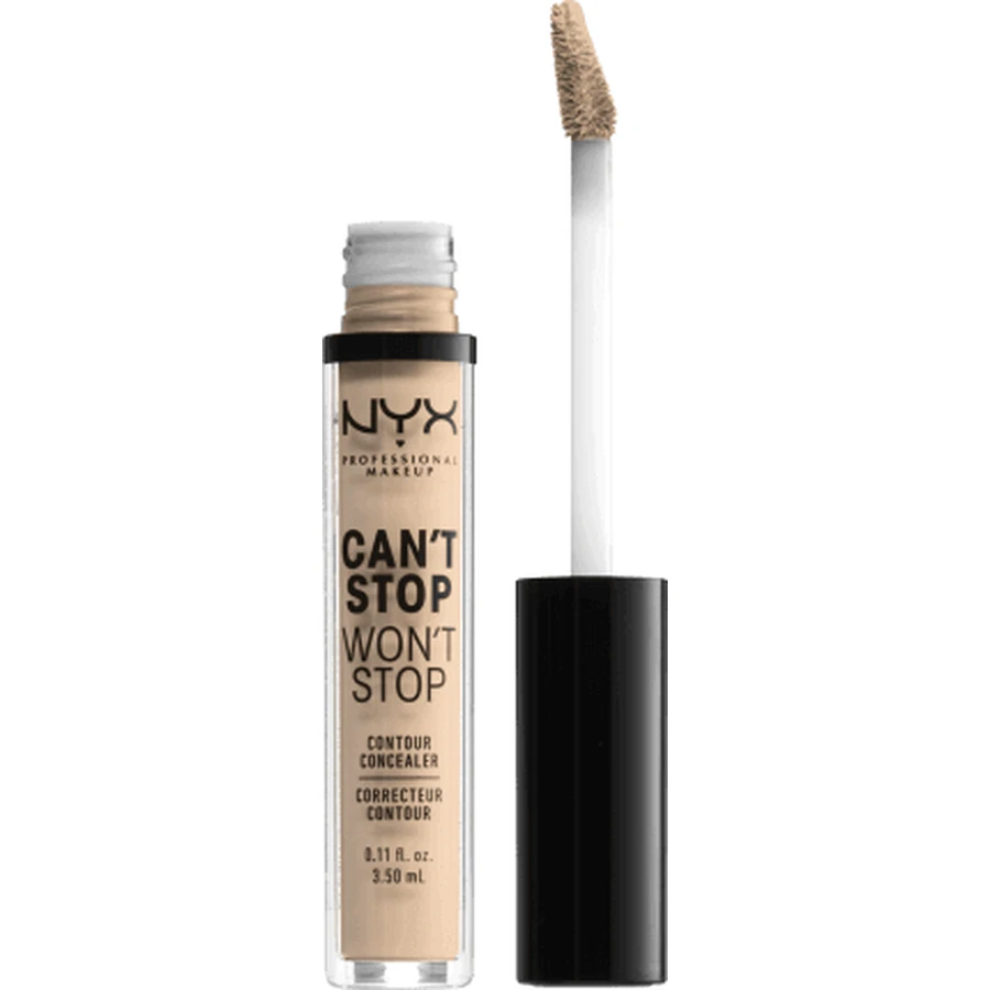 Nyx Professional MakeUp Corector Can't Stop Won't Stop Contour Vanilla 06, 3,5 мл: цены и характеристики