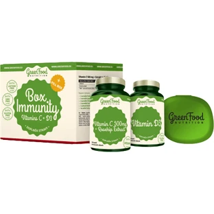 GreenFood Nutrition Box Immunity + Pillbox 2 x 60 капсул