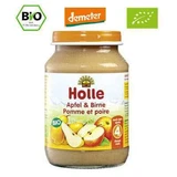 Еко пюре з яблук та груш, +4 місяці, 190 г, Holle Baby Food