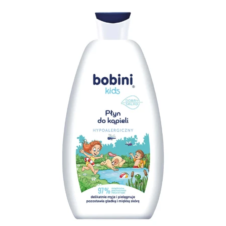 Bobini Kids, дитячий лосьйон для ванни, гіпоалергенний, 500 мл: ціни та характеристики