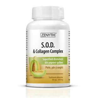 Комплекс S.O.D. и коллаген, 80 капсул, Зенит