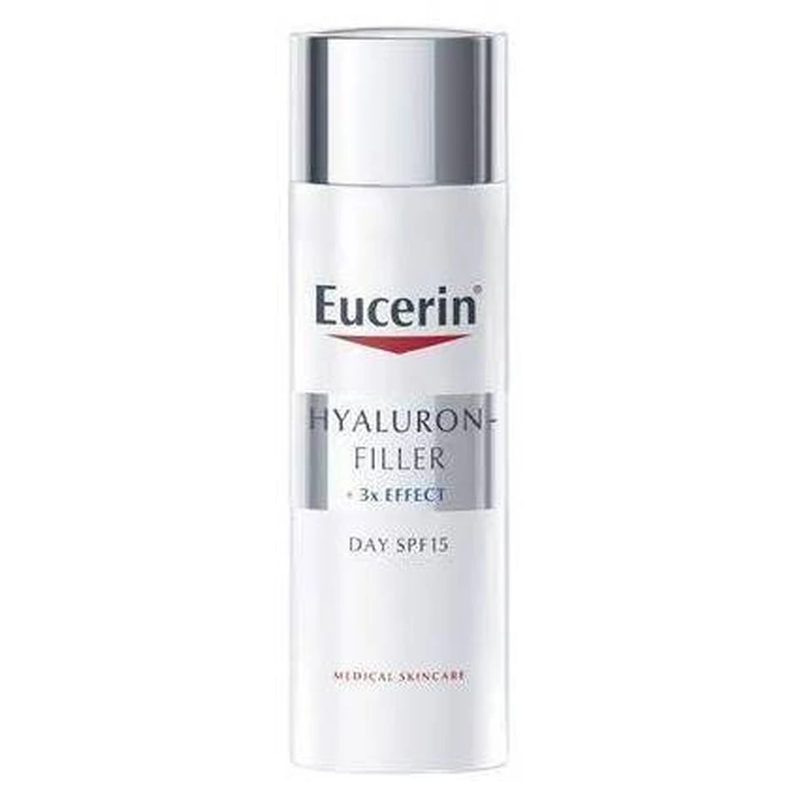 Денний крем проти зморшок Eucerin HYALURON-FILLER 1×50 мл, для нормальної та комбінованої шкіри: ціни та характеристики