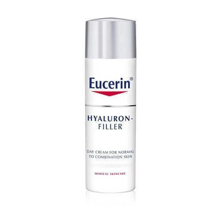 Денний крем проти зморшок Eucerin HYALURON-FILLER 1×50 мл, для нормальної та комбінованої шкіри: ціни та характеристики