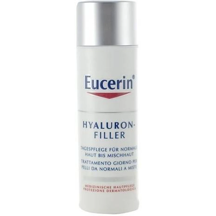 Денний крем проти зморшок Eucerin HYALURON-FILLER 1×50 мл, для нормальної та комбінованої шкіри: ціни та характеристики