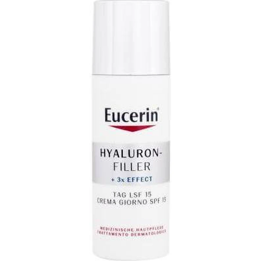 Денний крем проти зморшок Eucerin HYALURON-FILLER 1×50 мл, для нормальної та комбінованої шкіри: ціни та характеристики