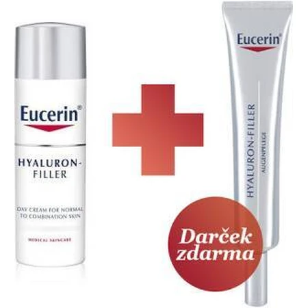 Денний крем проти зморшок Eucerin HYALURON-FILLER 1×50 мл, для нормальної та комбінованої шкіри: ціни та характеристики