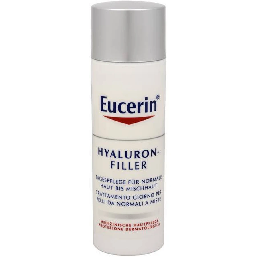 Денний крем проти зморшок Eucerin HYALURON-FILLER 1×50 мл, для нормальної та комбінованої шкіри: ціни та характеристики