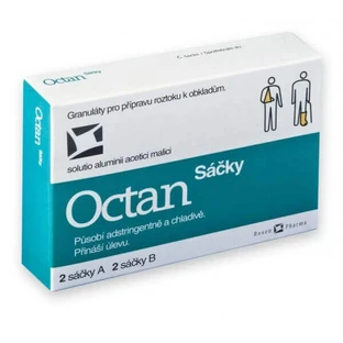 Октановые сосалки, гранулы RosenPharma для приготовления припарки в пакетиках, 2 х 2 шт.