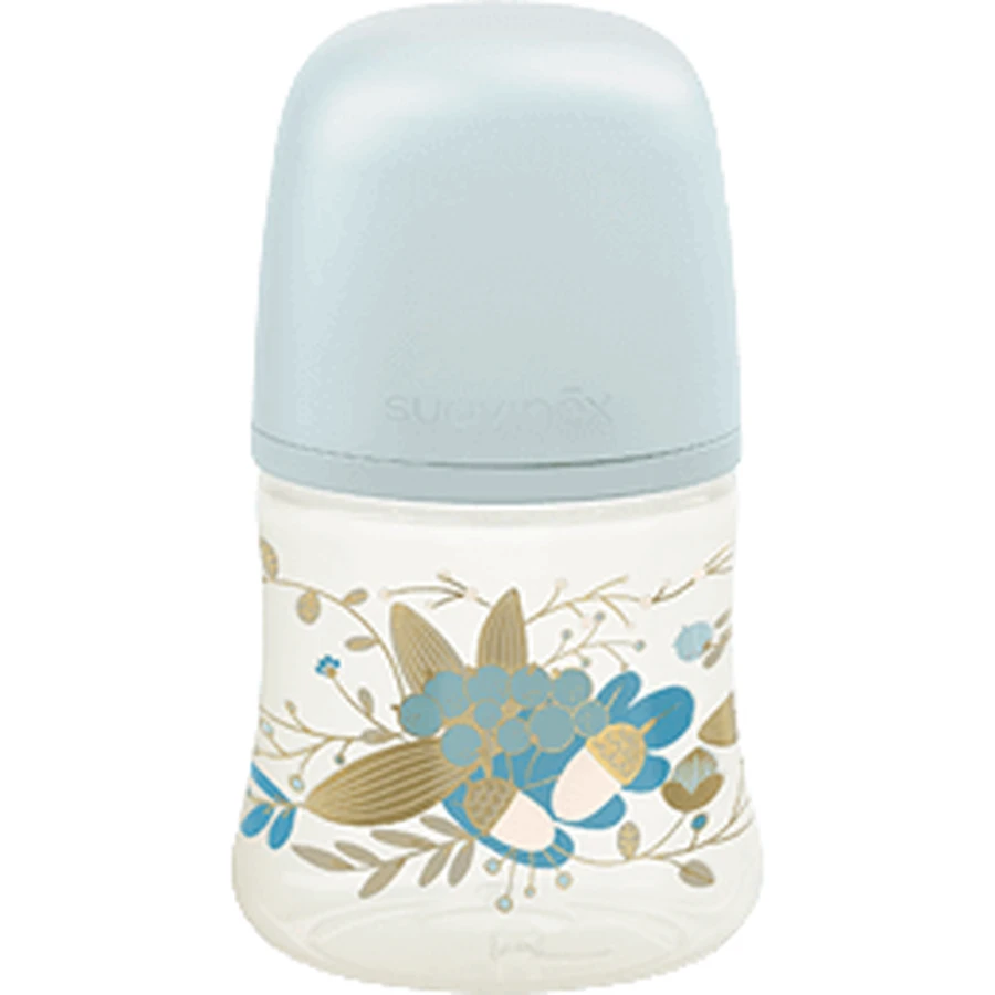 Suavinex Gold Грудное вскармливание Faa shank S синий 150 мл: цены и характеристики