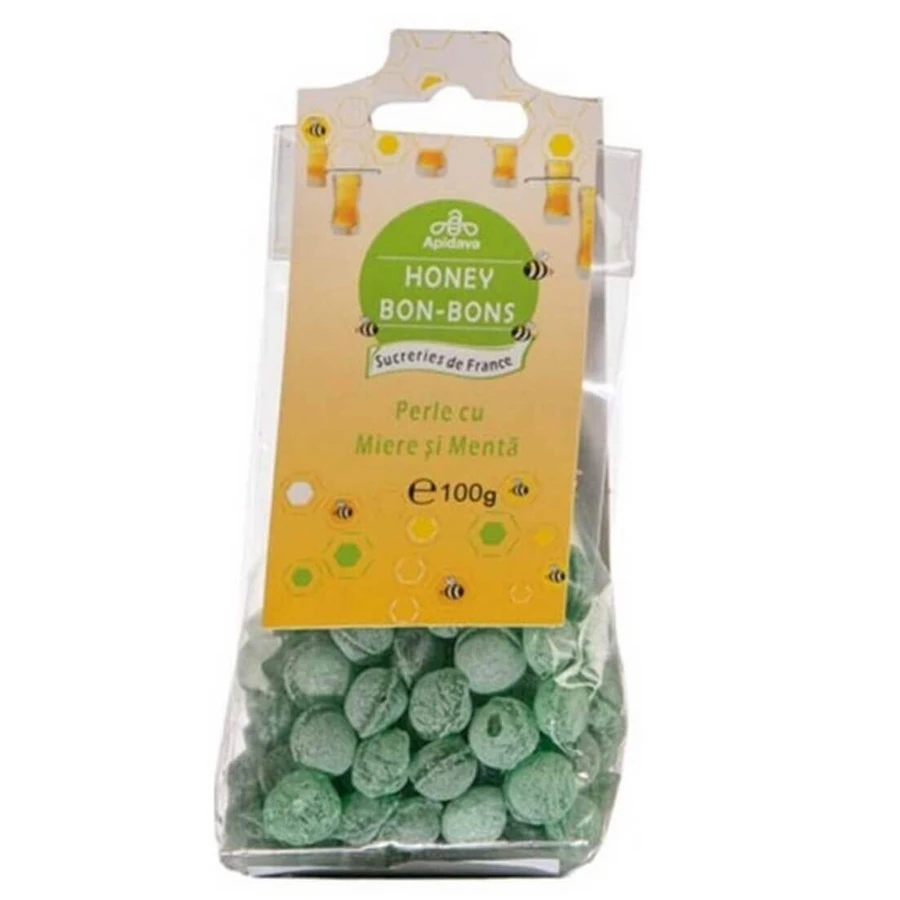 Жемчужины с медом и мятой, 100 г, Sucreries de France: цены и характеристики