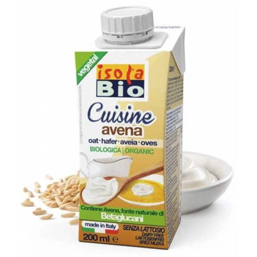 Isola Organic Cooking Oat Cream 200 мл, AbaFoods: цены и характеристики