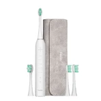 Feelo Pro Premium Set, звукова зубна щітка з футляром і 4 щітками, біла: ціни та характеристики