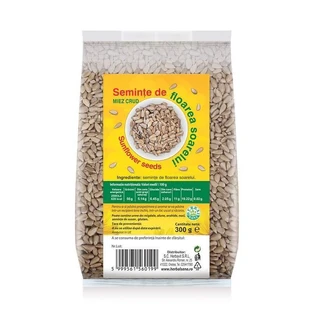 Насіння соняшнику сире ядро, 300 г, Herbal Sana