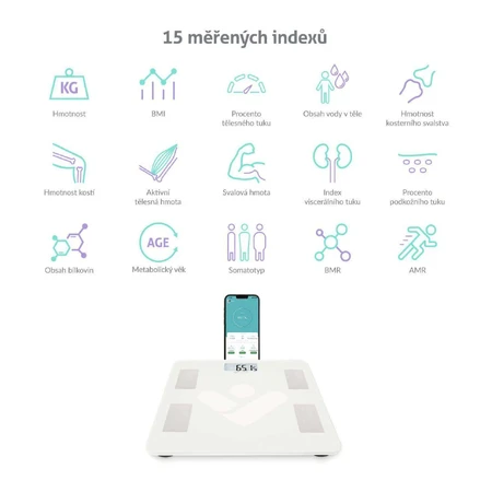 TrueLife FitScale W4 BT - розумні діагностичні ваги: ціни та характеристики