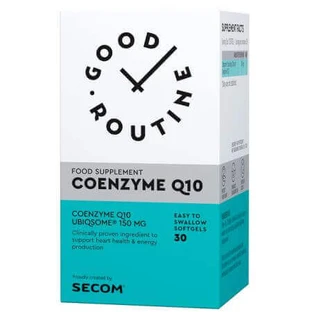 Коэнзим Q10 Good Routine, 30 мягких таблеток, Secom