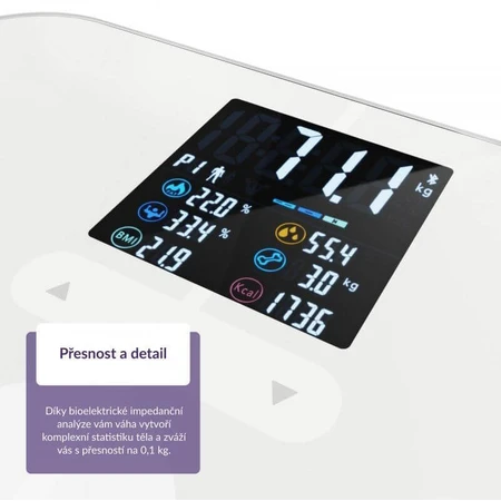 Розумні ваги TrueLife FitScale W7 BT White: ціни та характеристики