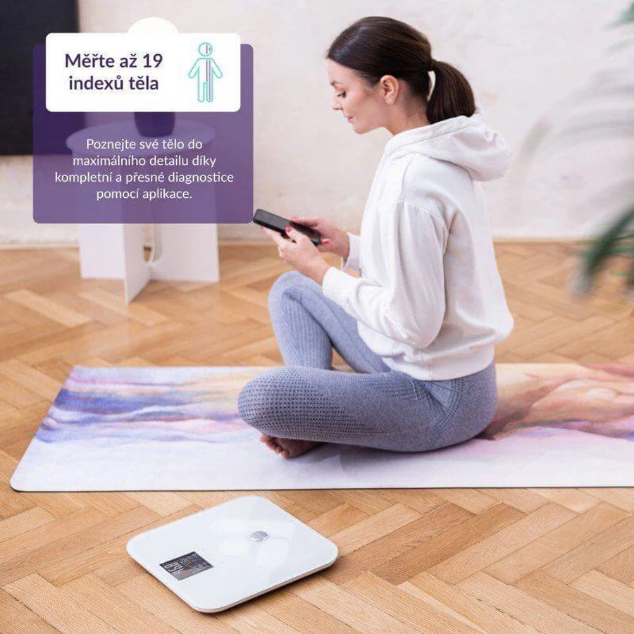 Розумні ваги TrueLife FitScale W7 BT White: ціни та характеристики