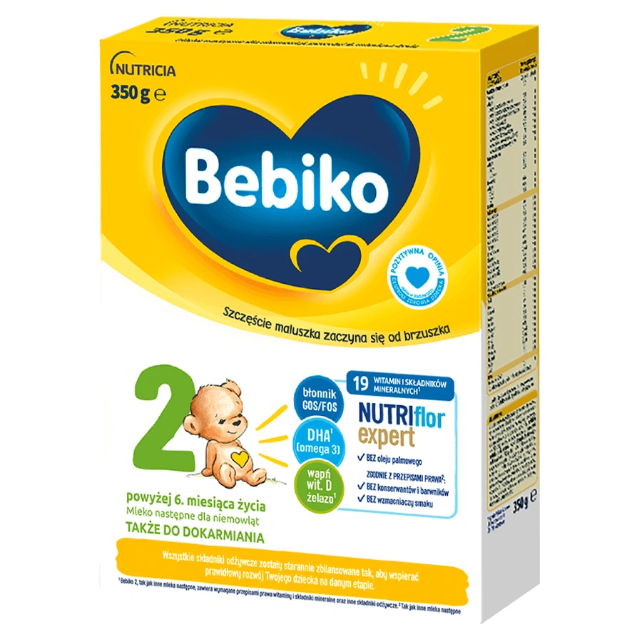 Сухая молочная смесь Bebiko 2 Nutriflor Expert для детей с 6 месяцев, 350 г: цены и характеристики