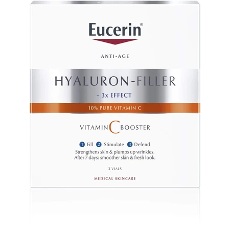 Eucerin HYALURON-FILLER Витамин C бустер 3x7,5 мл 3 x 7,5 мл: цены и характеристики