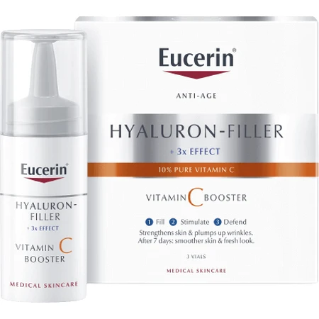 Eucerin HYALURON-FILLER Витамин C бустер 3x7,5 мл 3 x 7,5 мл: цены и характеристики