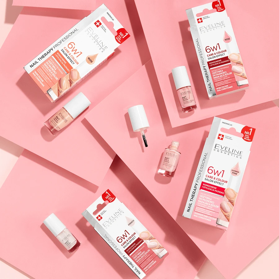 Eveline Cosmetics 6w1 Care amp Colour French Nail Polish, 5 мл: цены и характеристики