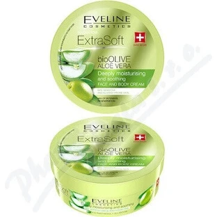 Eveline SOFT bioOLIVE ALOE VERA FACE&BODY CREAM 1×175 мл, крем