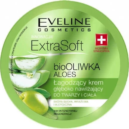 Eveline SOFT bioOLIVE ALOE VERA FACE&BODY CREAM 1×175 мл, крем: цены и характеристики