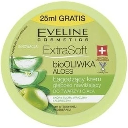 Eveline SOFT bioOLIVE ALOE VERA FACE&BODY CREAM 1×175 мл, крем: цены и характеристики