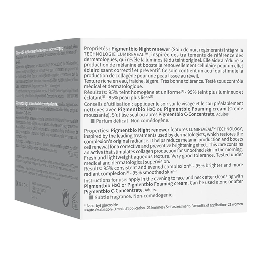Bioderma Pigmentbio Регенерирующий ночной крем, 50 мл: цены и характеристики