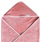 Полотенце детское с капюшоном, 80х100 см, розовое, Tuxi Brands