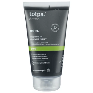 Topa Dermo Men Pure, глиняный очищающий скраб против угрей, 100 мл