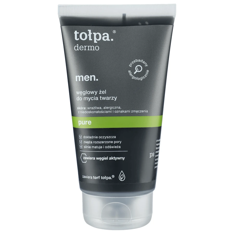 Topa Dermo Men Pure, глиняный очищающий скраб против угрей, 100 мл: цены и характеристики