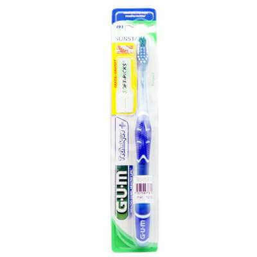 Зубная щетка Technique+ Soft Picks средняя, Sunstar Gum: цены и характеристики
