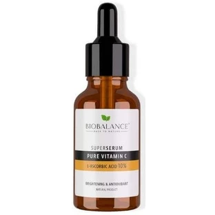 Сироватка для обличчя Bio Balance Super Serum Pure Vitamin C, L-аскорбінова кислота 10%, 30 мл