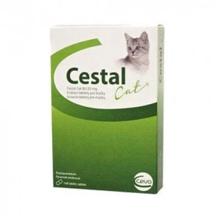 Cestal CAT 80 мг/20 мг жувальні таблетки для котів 8 таблеток