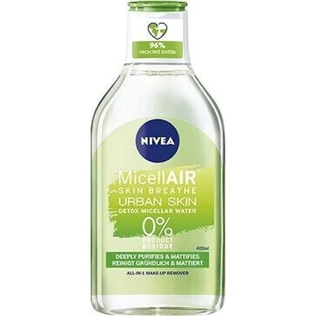 NIVEA Мицеллярная вода Urban Detox 1×400 мл, мицеллярная вода: цены и характеристики