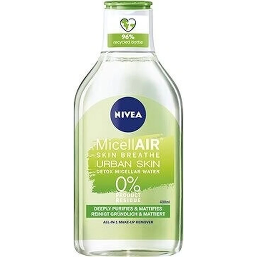 NIVEA Мицеллярная вода Urban Detox 1×400 мл, мицеллярная вода: цены и характеристики