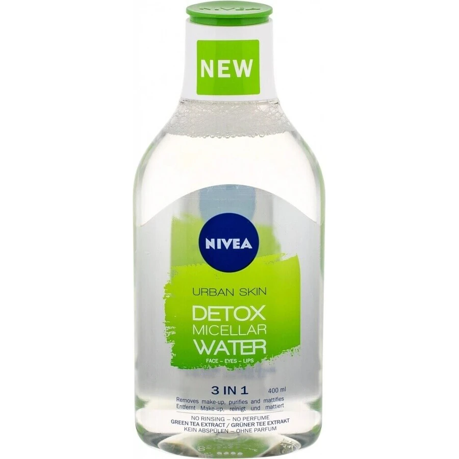 NIVEA Мицеллярная вода Urban Detox 1×400 мл, мицеллярная вода: цены и характеристики