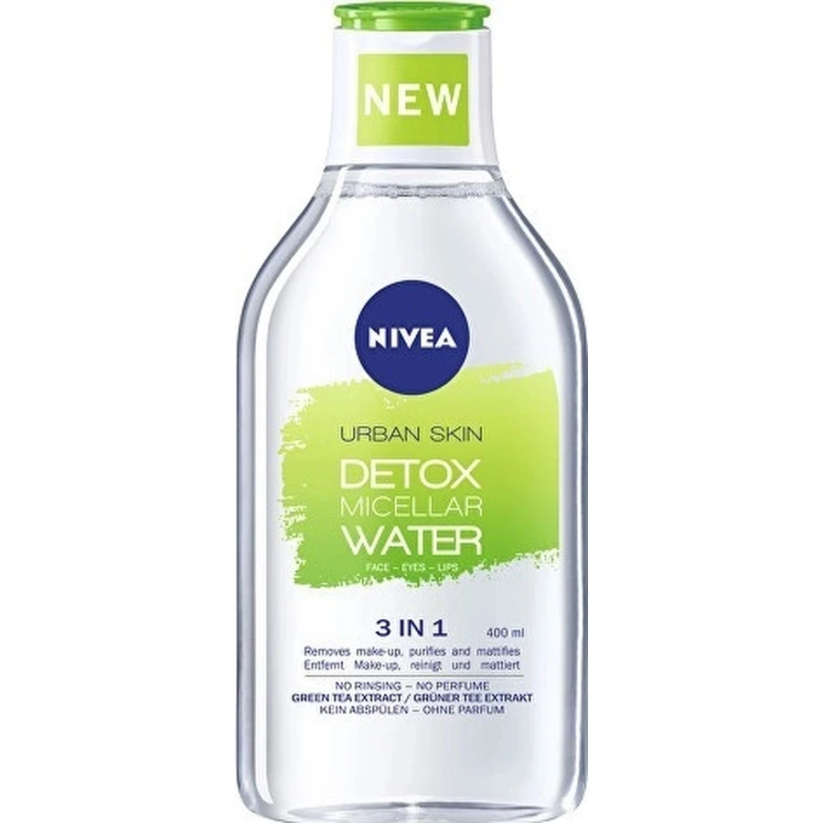 NIVEA Мицеллярная вода Urban Detox 1×400 мл, мицеллярная вода: цены и характеристики