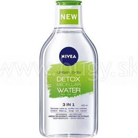 NIVEA Мицеллярная вода Urban Detox 1×400 мл, мицеллярная вода: цены и характеристики
