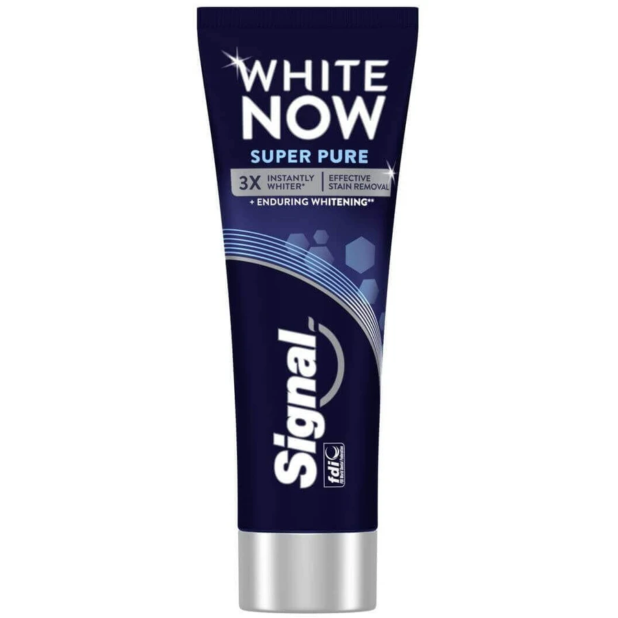 Signal White Now Суперчистая зубная паста 75 мл: цены и характеристики