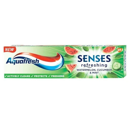 Зубная паста Senses Watermelon Aquafresh, 75 мл, гск: цены и характеристики