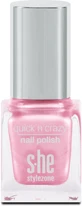 S-he color&style Quick'n crazy лак для ногтей 323/625, 6 мл