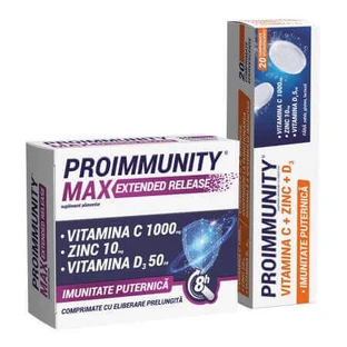 Упаковка Proimmunity Max Extended Release, 30 таблеток + Proimmunity, 20 таблеток, Fiterman Pharma