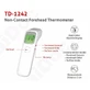 Термометр для лба TD1242, Taidoc